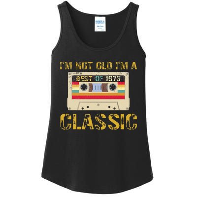 50 Birthday Decorations Best Of 1973 BDay 50th Birthday Ladies Essential Tank