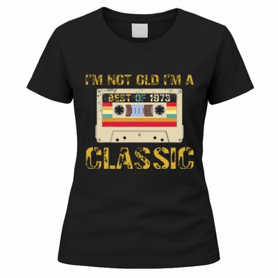 50 Birthday Decorations Best Of 1973 BDay 50th Birthday Women's T-Shirt