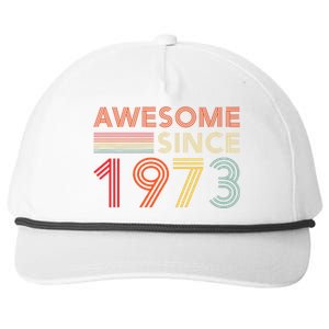 50 Birthday Decorations 1973 BDay 50th Birthday Snapback Five-Panel Rope Hat