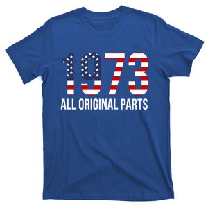 50th Birthday Design – 1973 Us America Flag Gift T-Shirt