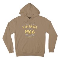 57th Birthday Fifty Vintage 1966 Limited Edition Hoodie