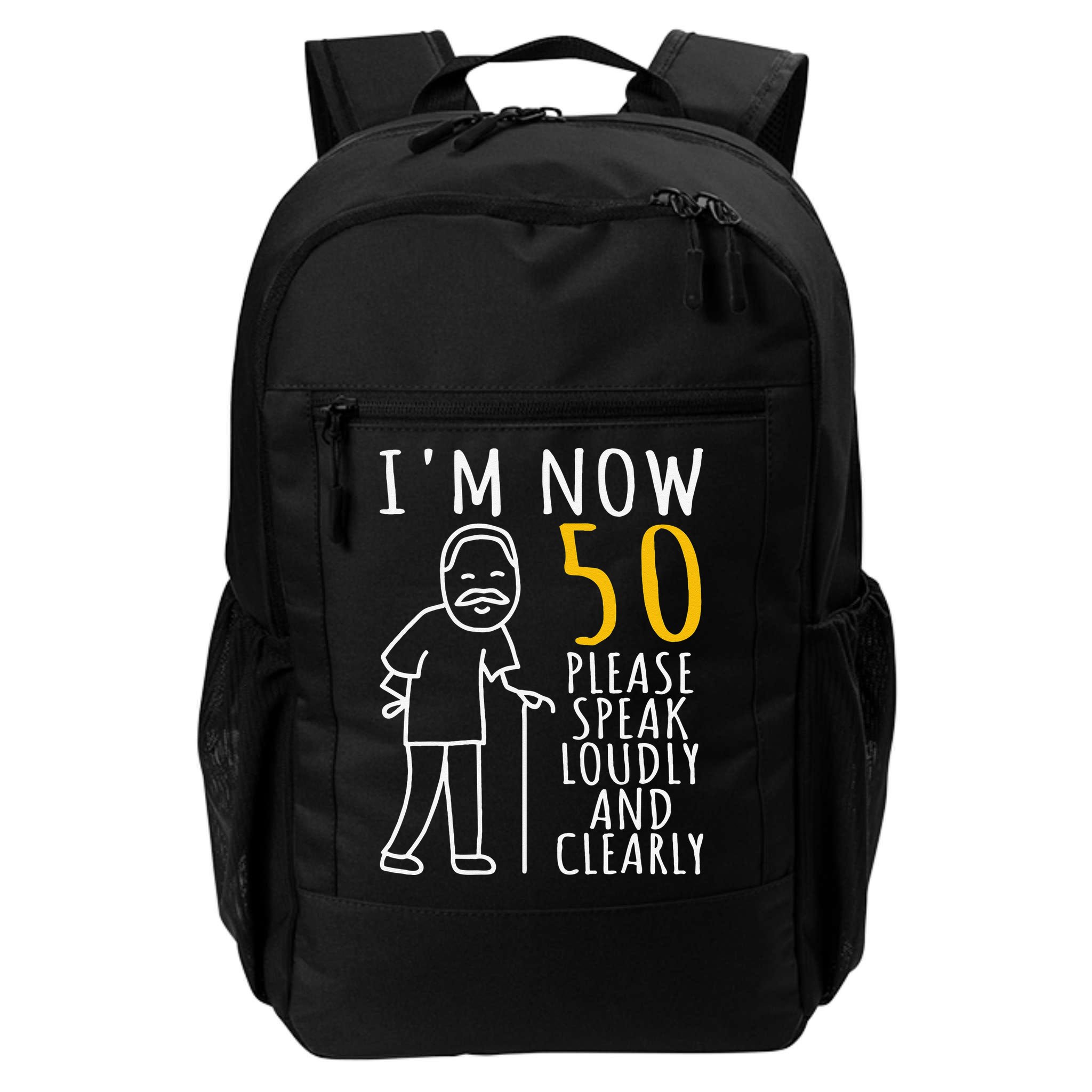 50th Birthday For Him I'm Now 50 Years Old Cool BDay Backpack