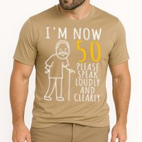 50th Birthday For Him I'm Now 50 Years Old Cool BDay Cooling Performance Crew T-Shirt