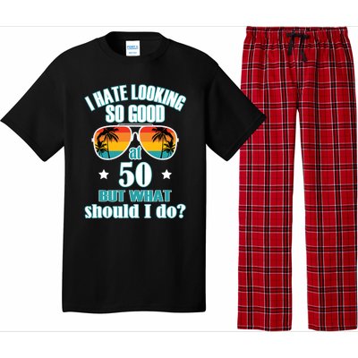 50 Birthday For Men Women 50th Anniversary For Him Her Pajama Set