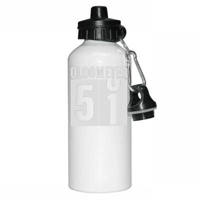 51st Birthday Fun Aluminum Water Bottle 