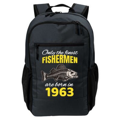 59th Birthday Fishermen Are Born In 1963 Funny Fishing Daily Commute Backpack