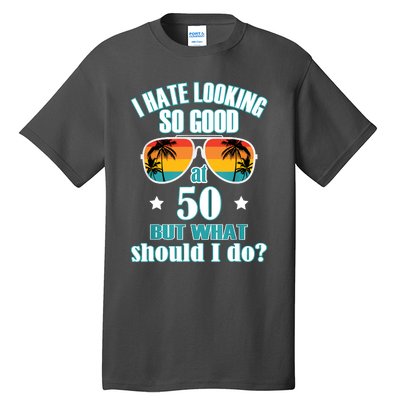 50 Birthday For Men Women 50th Anniversary Tall T-Shirt