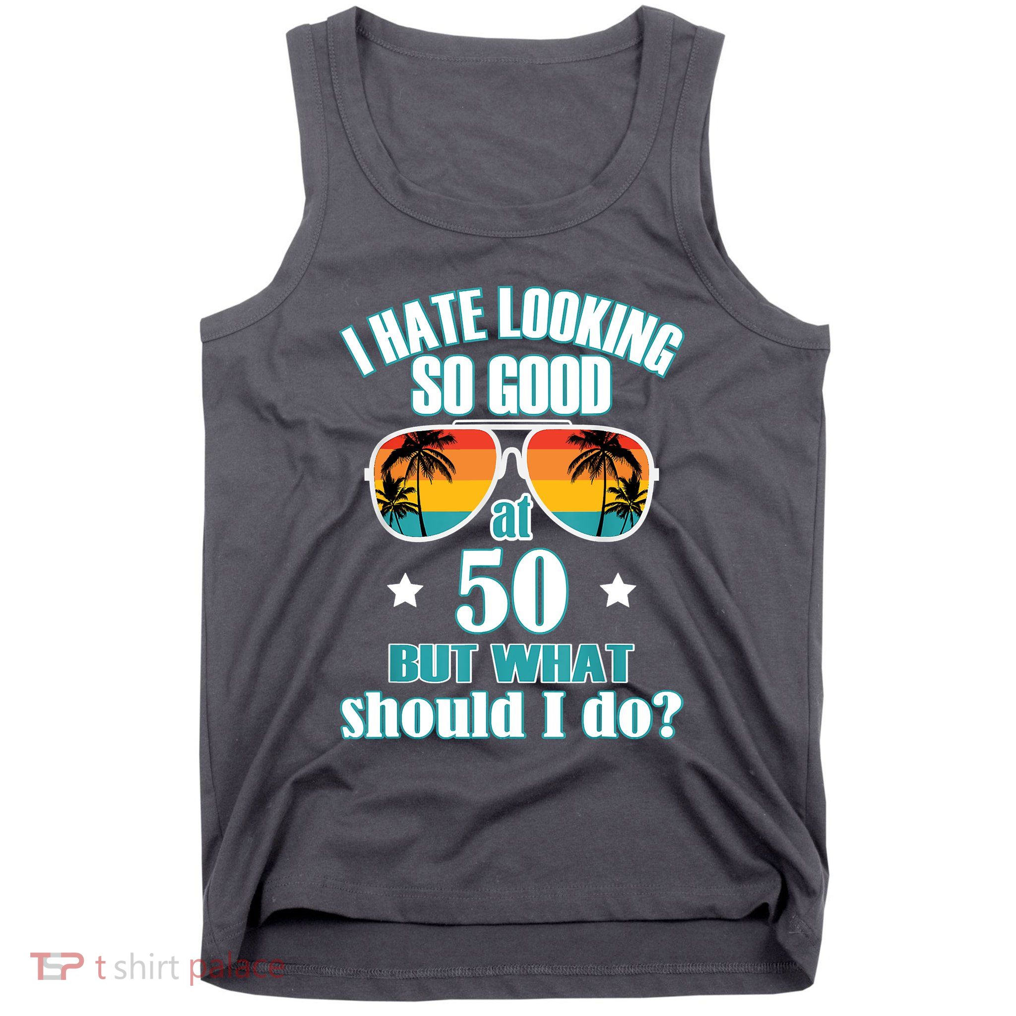 50 Birthday For Men Women 50th Anniversary Tank Top