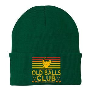 50th Birthday Funny Golf Old Balls Club Member Knit Cap Winter Beanie