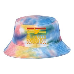 50th Birthday Funny Golf Old Balls Club Member Tie Dye Newport Bucket Hat