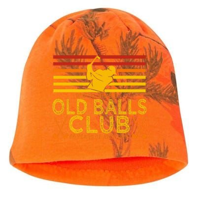 50th Birthday Funny Golf Old Balls Club Member Kati - Camo Knit Beanie