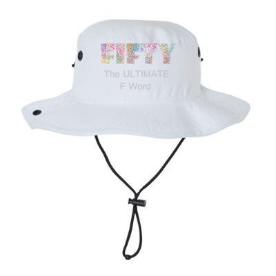 50th Birthday Fifty The Ultimate F Word Cute Gift Legacy Cool Fit Booney Bucket Hat