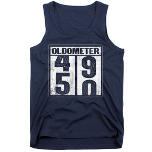 50th Birthday Funny Gift Oldometer 4950 Tank Top