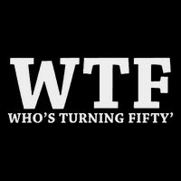 50th Birthday Funny Wtf Who's Turning Fifty Wool Snapback Cap