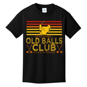 50th Birthday Funny Golf Old Balls Club Member Kids T-Shirt