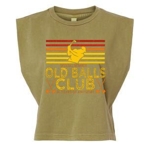 50th Birthday Funny Golf Old Balls Club Member Garment-Dyed Women's Muscle Tee