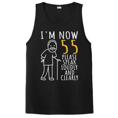  55th Birthday For Him | I'm Now 55 Years Old | Cool BDay PosiCharge Competitor Tank