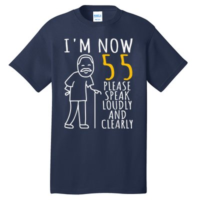  55th Birthday For Him | I'm Now 55 Years Old | Cool BDay Tall T-Shirt