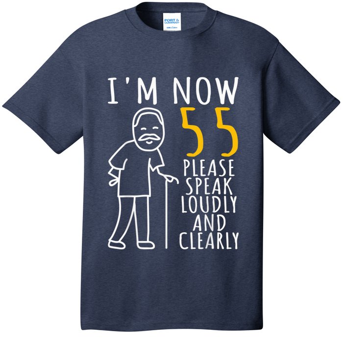  55th Birthday For Him | I'm Now 55 Years Old | Cool BDay T-Shirt