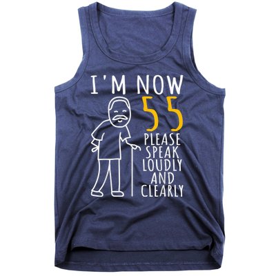  55th Birthday For Him | I'm Now 55 Years Old | Cool BDay Tank Top