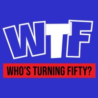 50th Birthday Funny Wtf Whos Turning Fifty Gift Tall T-Shirt