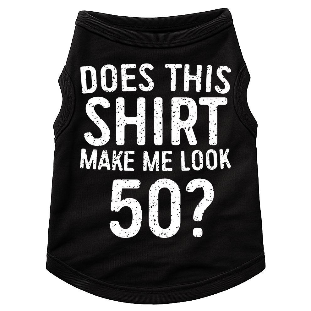 50th Birthday Gift Vintage 1972 Doggie Tank