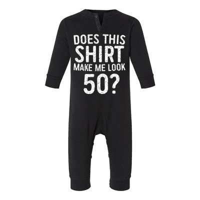 50th Birthday Gift Vintage 1972 Infant Fleece One Piece