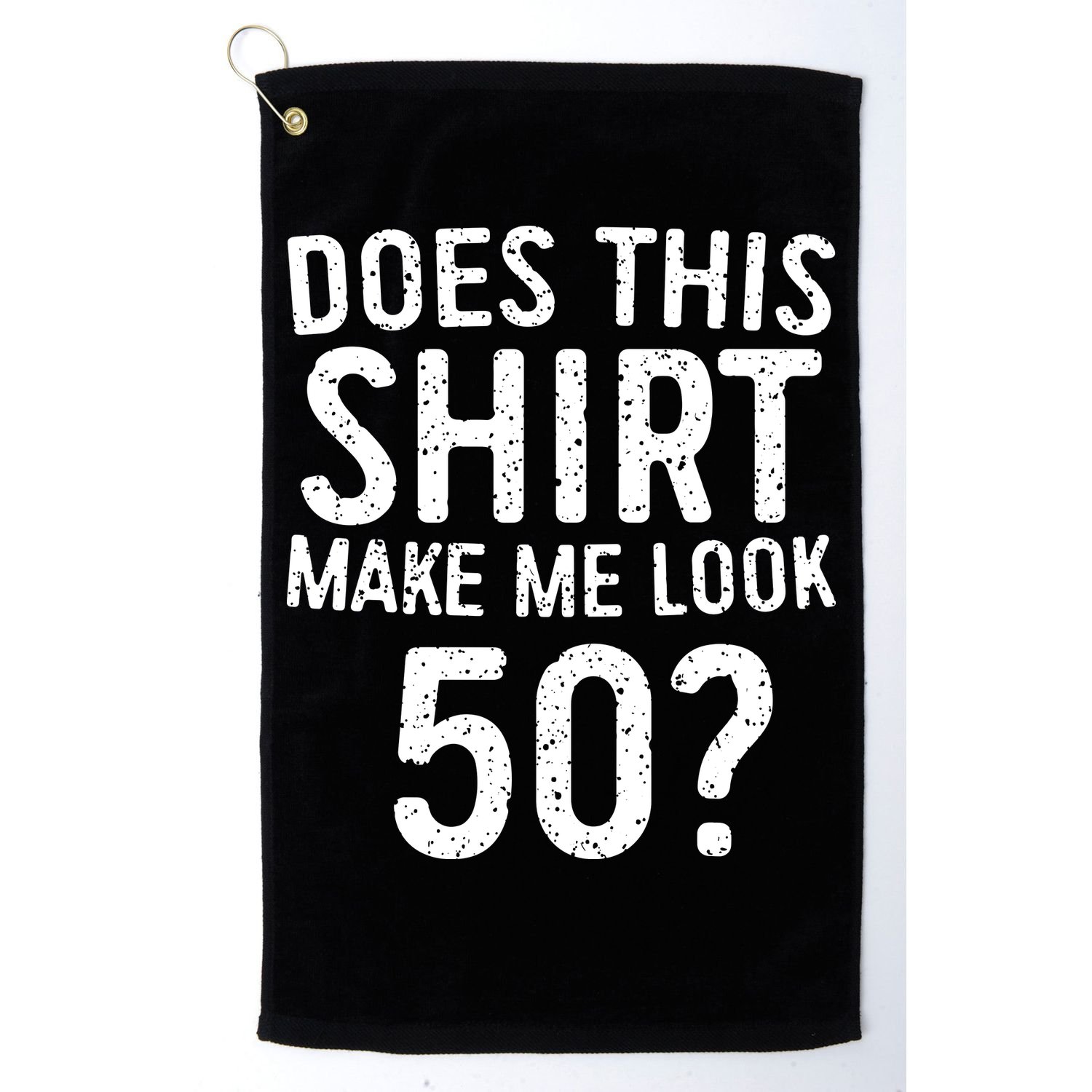 50th Birthday Gift Vintage 1972 Golf Towel