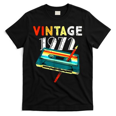 50th Birthday Gift Men Vintage 1972 50 Years Old T-Shirt