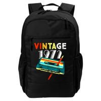 50th Birthday Gift Men Vintage 1972 50 Years Old Backpack