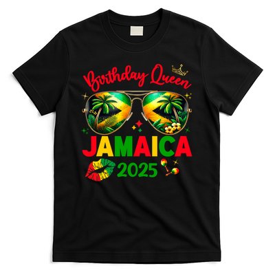 50th Birthday Girl Queen Jamaica Vacation Matching Outfit T-Shirt