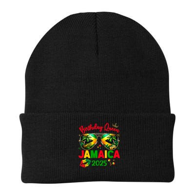 50th Birthday Girl Queen Jamaica Vacation Matching Outfit Beanie