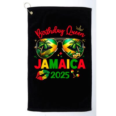 50th Birthday Girl Queen Jamaica Vacation Matching Outfit Golf Towel
