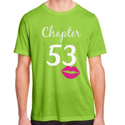 53rd Birthday Gift For Her Chapter 53 Years Old 53rd Bday Tank Top Adult ChromaSoft Performance T-Shirt