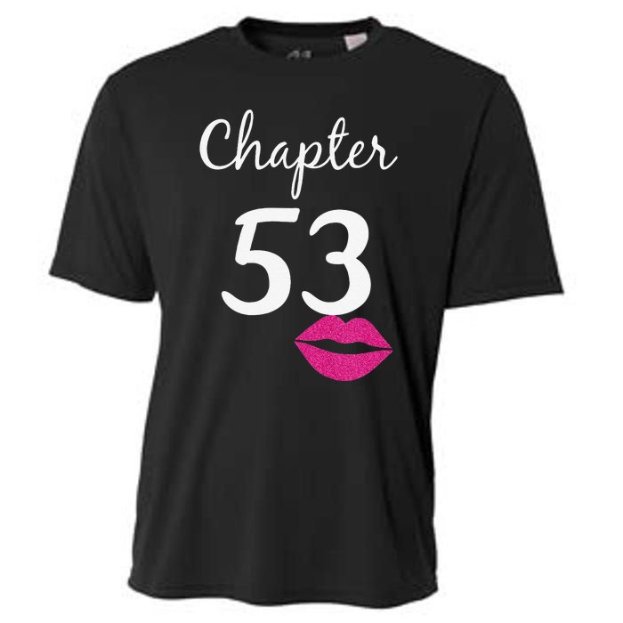 53rd Birthday Gift For Her Chapter 53 Years Old 53rd Bday Tank Top Cooling Performance Crew T-Shirt