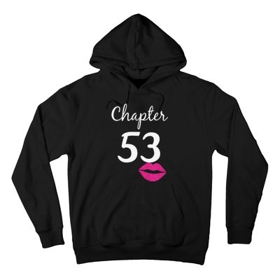 53rd Birthday Gift For Her Chapter 53 Years Old 53rd Bday Tank Top Hoodie