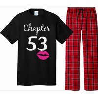 53rd Birthday Gift For Her Chapter 53 Years Old 53rd Bday Tank Top Pajama Set