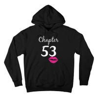 53rd Birthday Gift For Her Chapter 53 Years Old 53rd Bday Tank Top Tall Hoodie