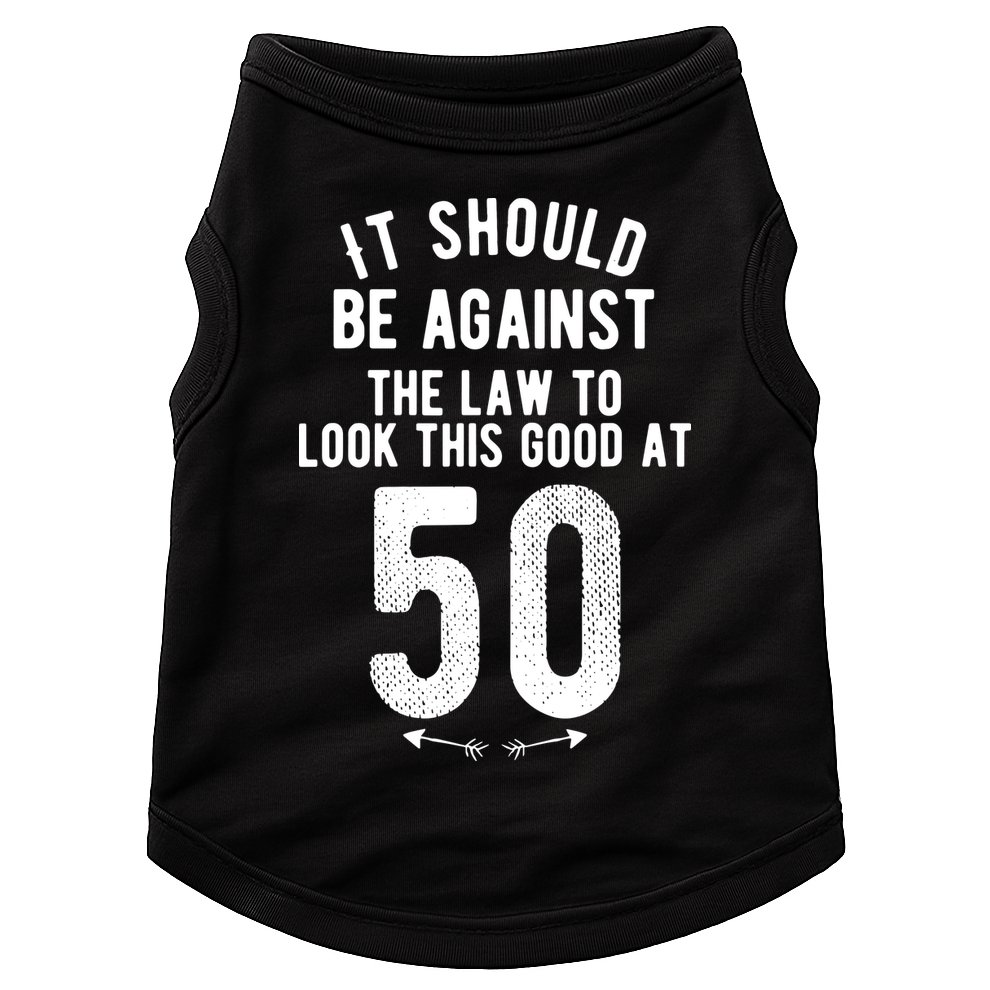 50th Birthday Gift Vintage 1972 Doggie Tank
