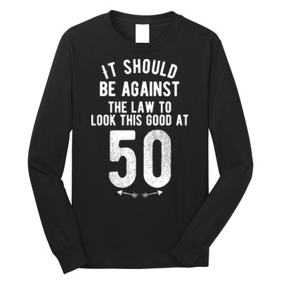 50th Birthday Gift Vintage 1972 Long Sleeve Shirt