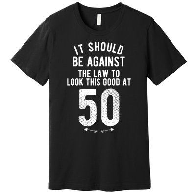 50th Birthday Gift Vintage 1972 Premium T-Shirt