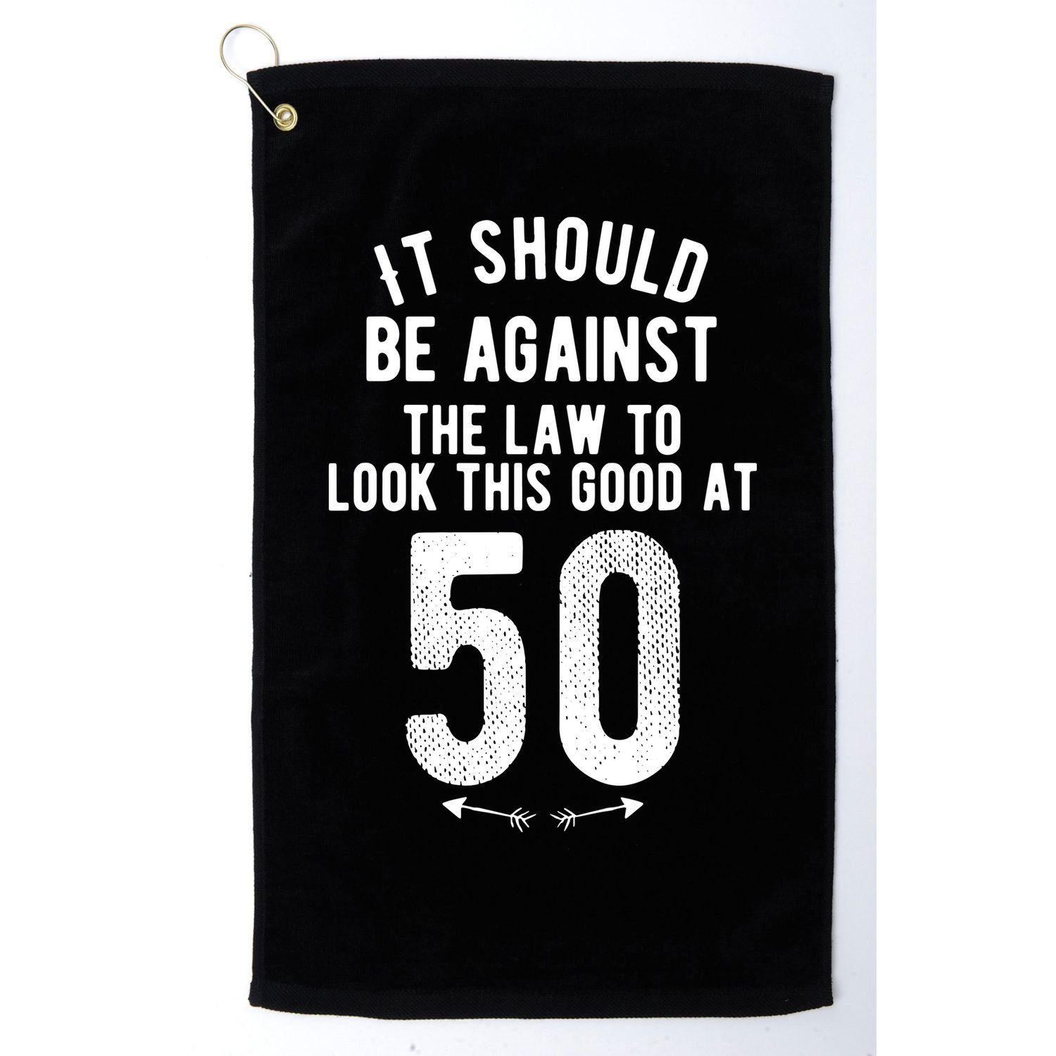 50th Birthday Gift Vintage 1972 Golf Towel