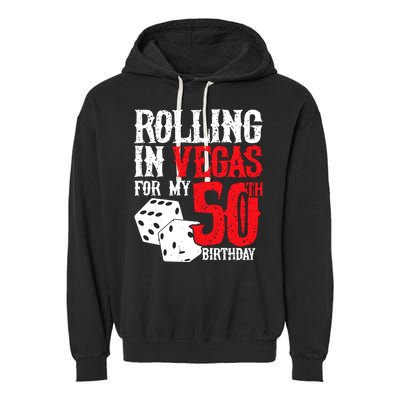 50th Birthday Gift Vintage 1972 Garment-Dyed Fleece Hoodie