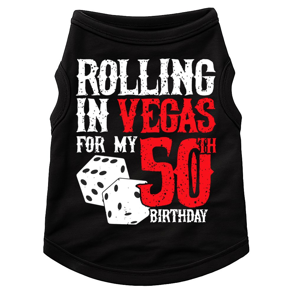 50th Birthday Gift Vintage 1972 Doggie Tank