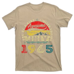 58th Birthday Gifts Awesome Since July 1965 Bday 58 Year Old T-Shirt