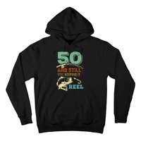 50th Birthday Gift For Fisherman Mens Hoodie