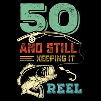50th Birthday Gift For Fisherman Mens Kids Hoodie