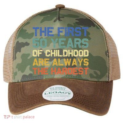 50th Birthday Gift Vintage 1972 Legacy Tie Dye Trucker Hat