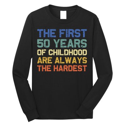 50th Birthday Gift Vintage 1972 Long Sleeve Shirt