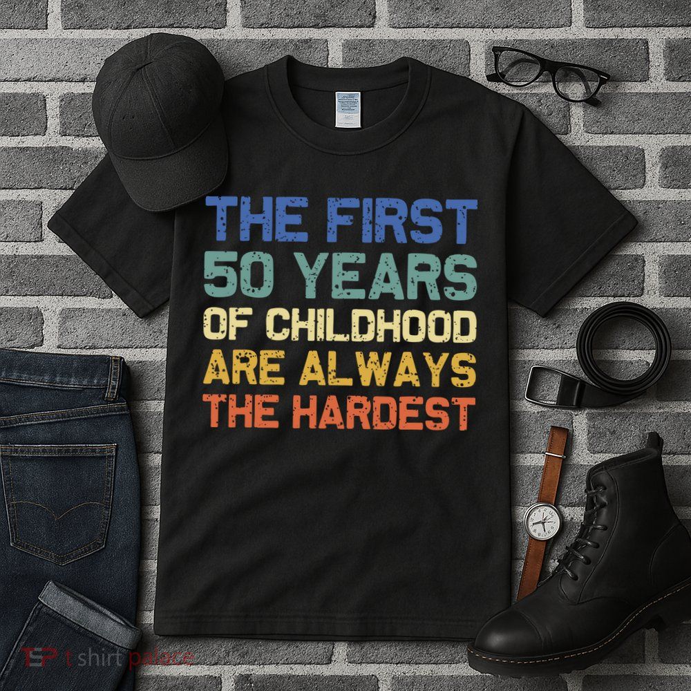 50th Birthday Gift Vintage 1972 Tall T-Shirt